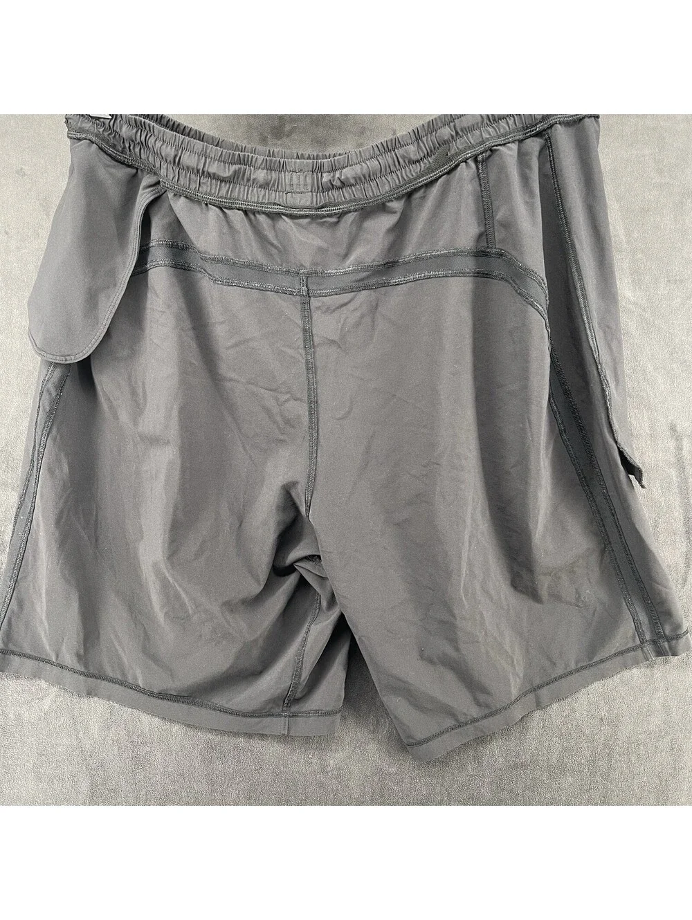 Lululemon Men’s Athletic Running Shorts – Black – Approx. 32” Waist